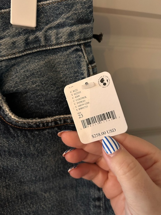 NWT Agolde Luna Pieced Barrel Jeans Control Aritzia - Picture 7 of 9